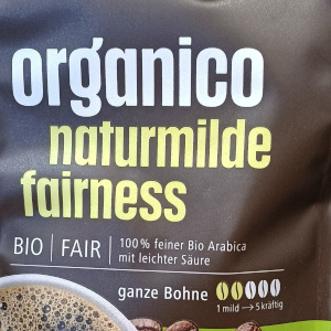 Organico Bohne gepa 300